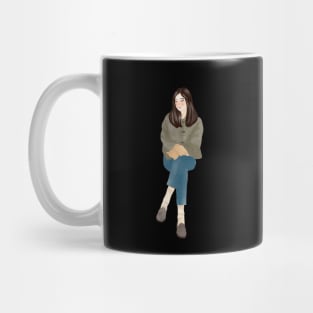 Girls can do anything. Mug